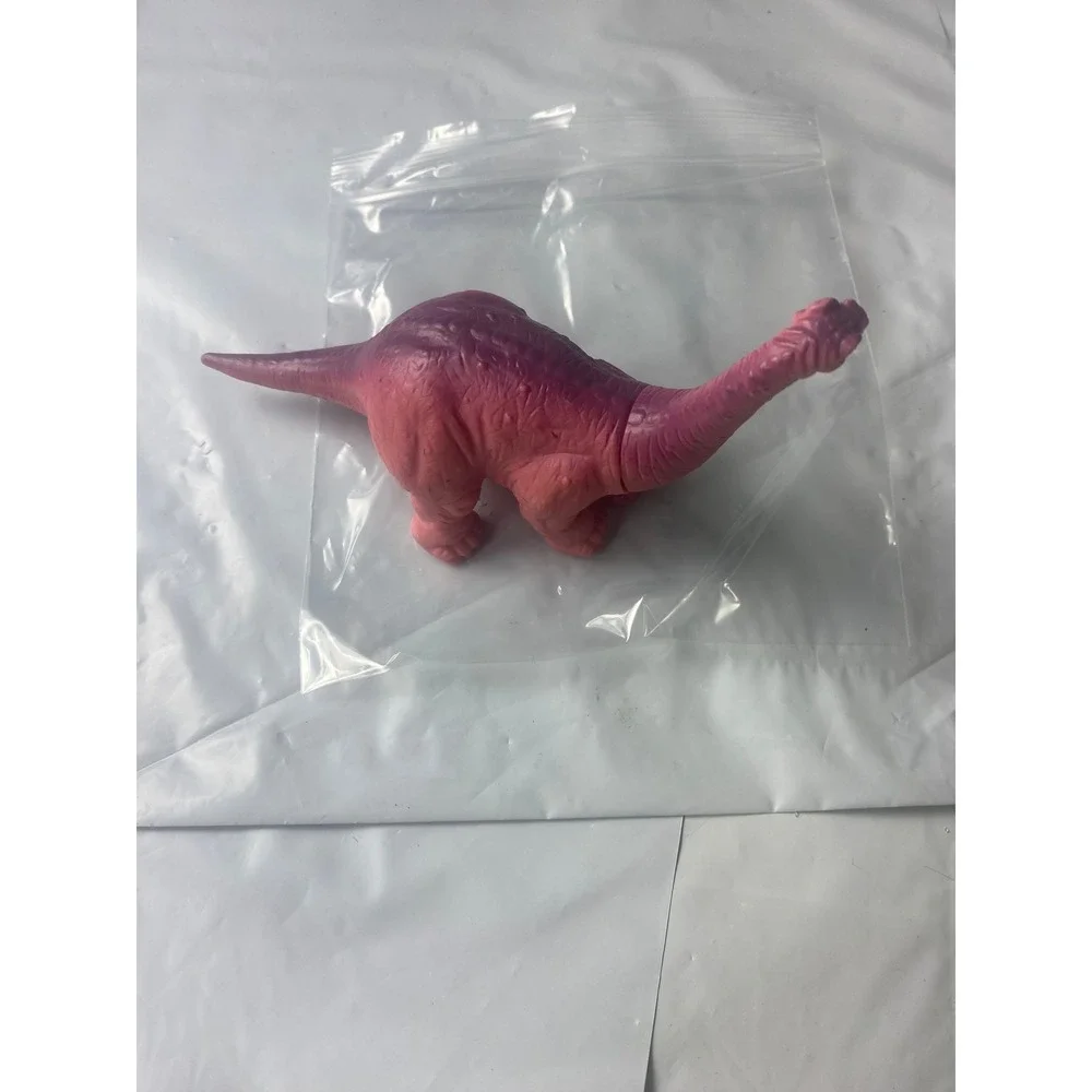Pink Purple Brachiosaurus Dinosaur Plastic Action Figure Toy 5 Inch Sauropod